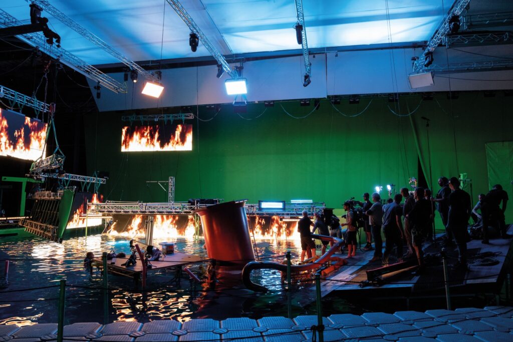 Cameron ha fatto costruire una vasca enorme in cui girare le scene sott’acqua in Avatar 2
