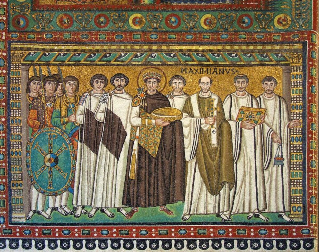 Il celebre mosaico che celebra Giustiniano nella basilica di San Vitale a Ravenna