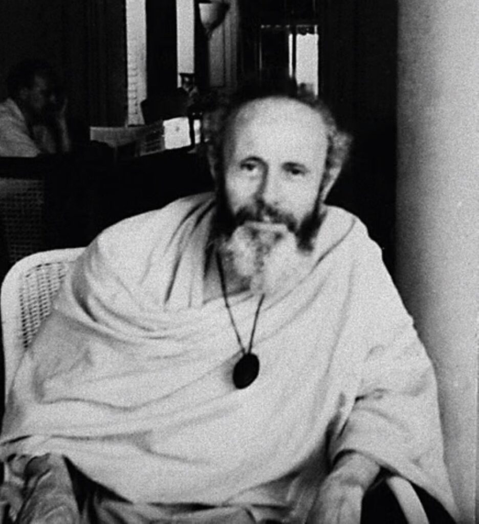 Henri Le Saux, poi diventato Abhishiktananda, mistico, monaco benedettino e sannyasin indiano