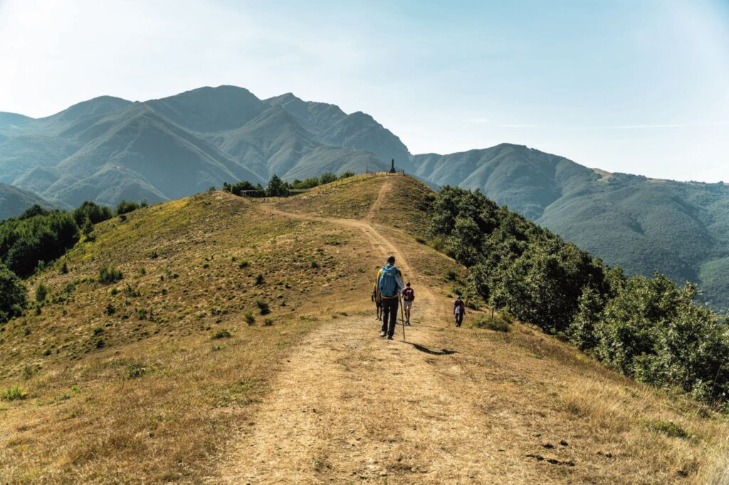 Il Passo della Cisa, sulla Via Francigena