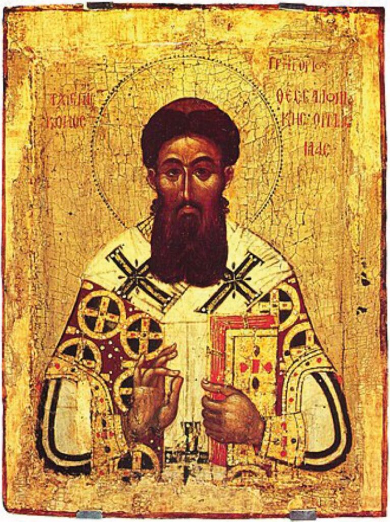 Gregorio Palamas (Pushkin Museum), monaco del Monte Athos e teologo esicasta.