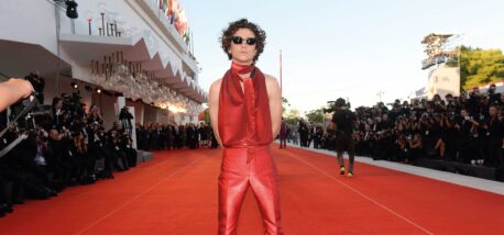 La passerella di Timothée Chalamet (credit La Biennale - Foto ASAC - Giorgio Zucchiatti).