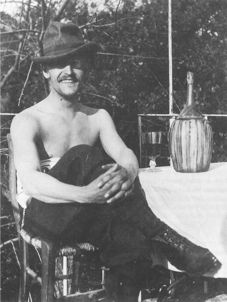 Hesse a Fiesole nel 1906, in uno dei suoi numerosi soggiorni in Italia.