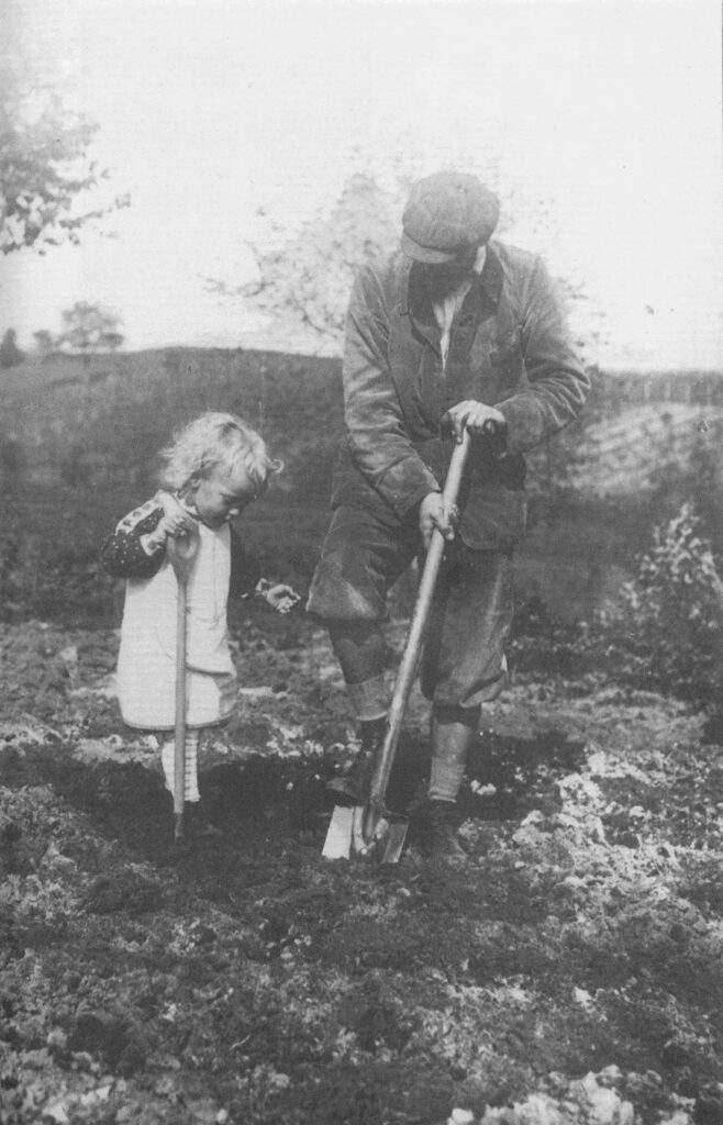 Hesse e il figlio Bruno in una foto del 1908